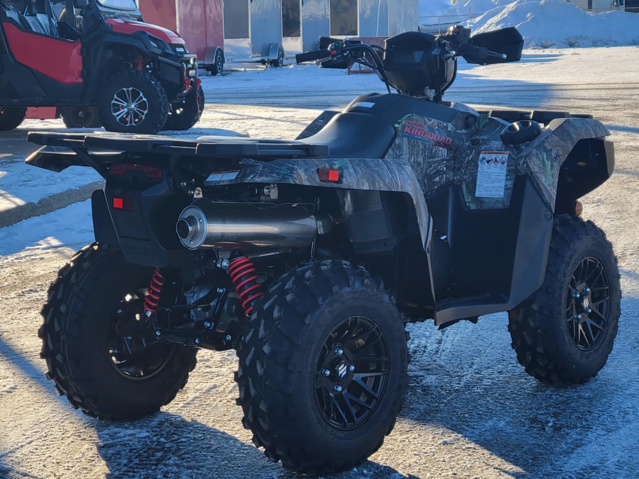 2025 Suzuki KingQuad 750 XPZC - En inventaire