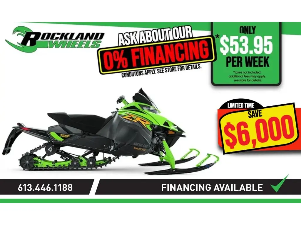 2024 Arctic Cat ZR 8000 137 ES ATAC