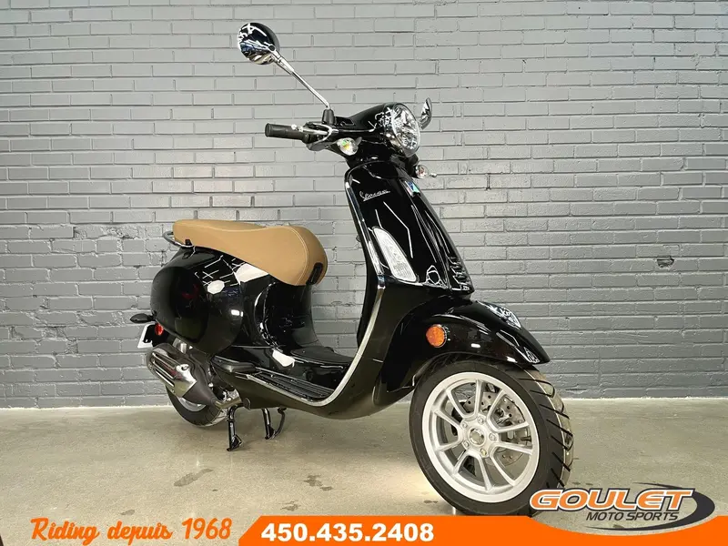 2022 Vespa PRIMAVERA 50 ** PRIX LIQUIDATION ** NERO CONVINTO thumbnail 4