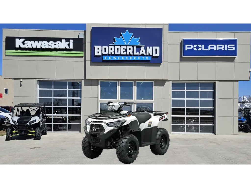 2025 Kawasaki Brute Force® 450 4x4-BRIGHT WHITE