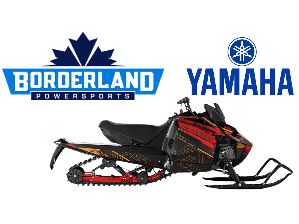 2025 Yamaha SXVENOM  BLACK & REDLINE