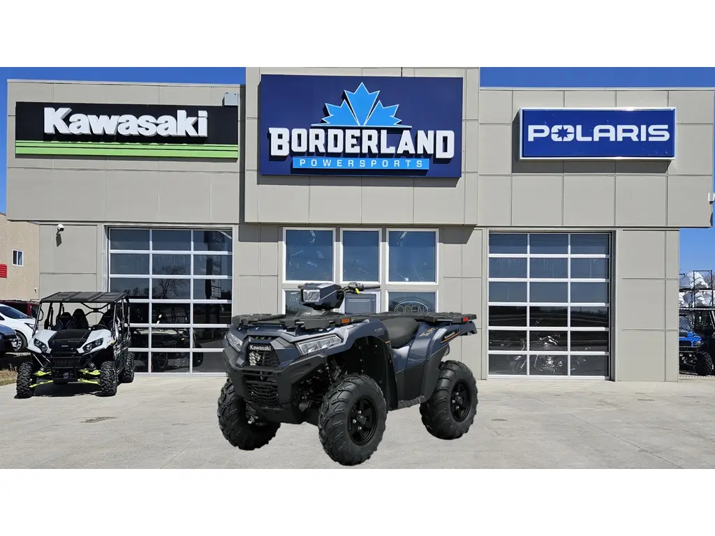 2025 Kawasaki BRUTE FORCE 750 EPS - Grayish Blue-72W 