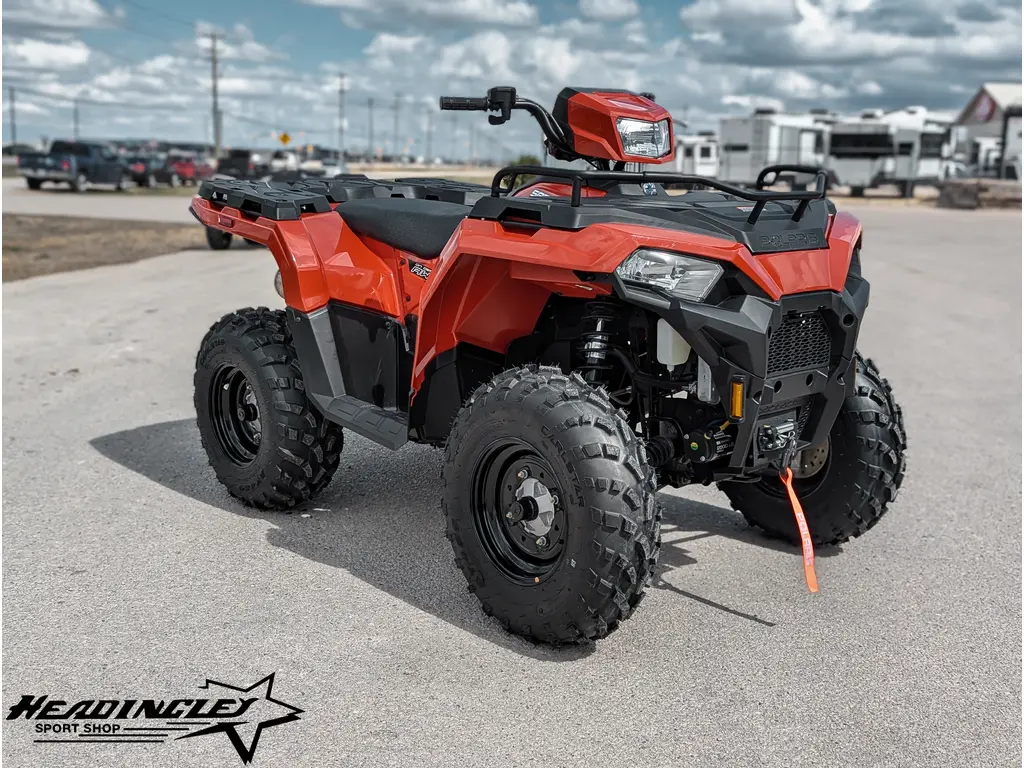 2025 Polaris Sportsman 570 // Orange Rust - w/ 2500lb Winch
