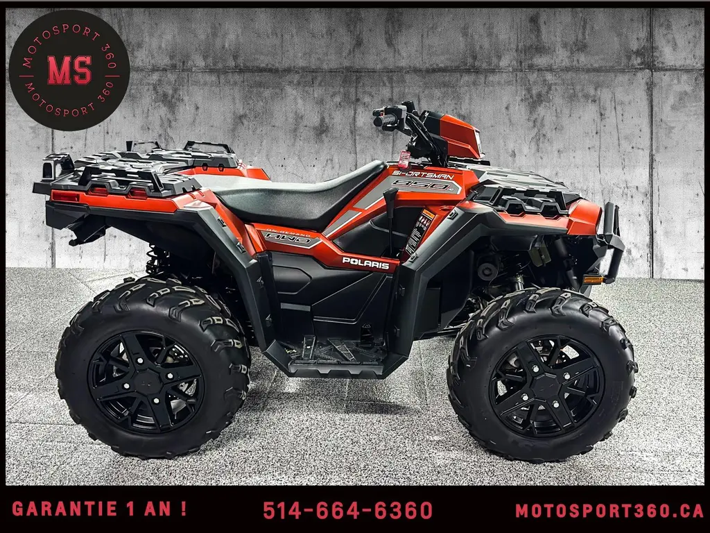 2021 Polaris SPORTSMAN 850 PREMIUM SUNSET ORANGE SUPER LOOK !