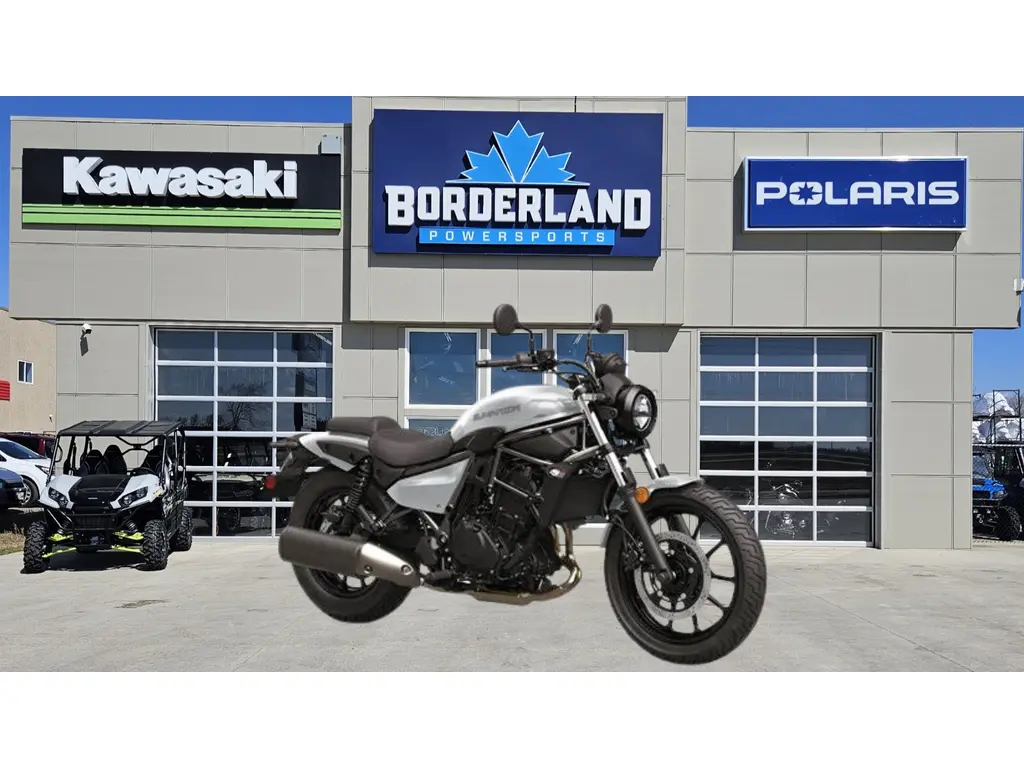 2024 Kawasaki Eliminator 500 - Pearl Robotic White 