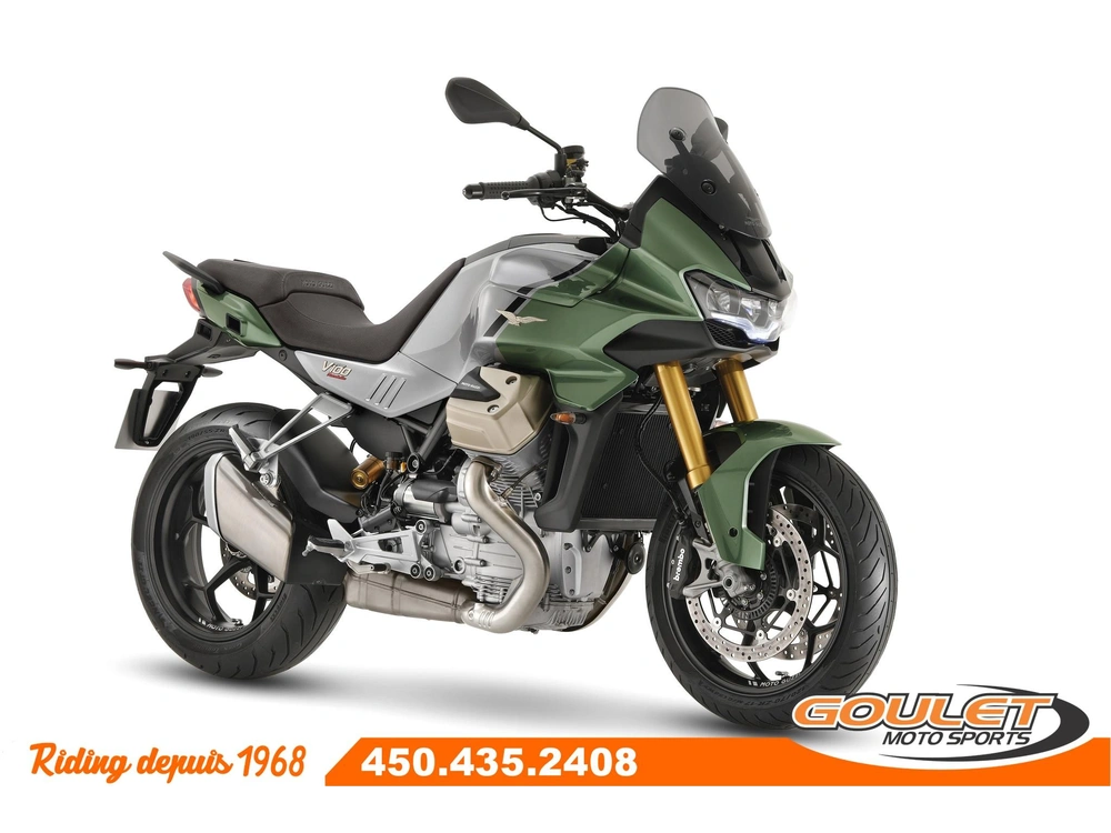 Moto Guzzi V100 Mandello S Verde 2023 alt