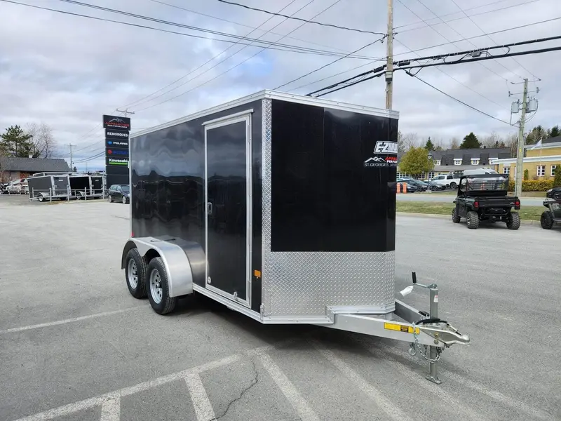 2023 EZ Hauler REMORQUE FERMÉE 6X12 PORTE DOUBLE
