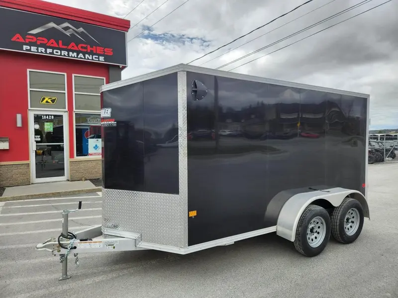 2023 EZ Hauler REMORQUE FERMÉE 6X12 PORTE DOUBLE
