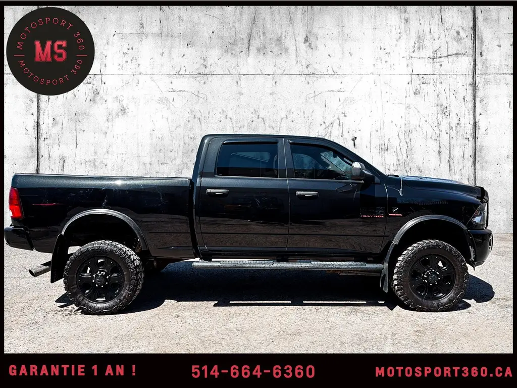 Dodge RAM 3500 CUMMINS TURBO DIESEL 2018 - RARE ! TRÈS PROPRE ! MANUELLE