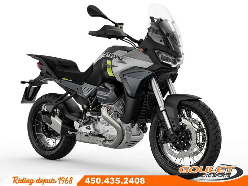 2024 Moto Guzzi STELVIO NERO VULCANO