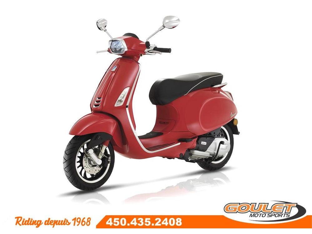 Vespa Primavera 50 ** Prix Liquidation ** Rosso 2022 alt