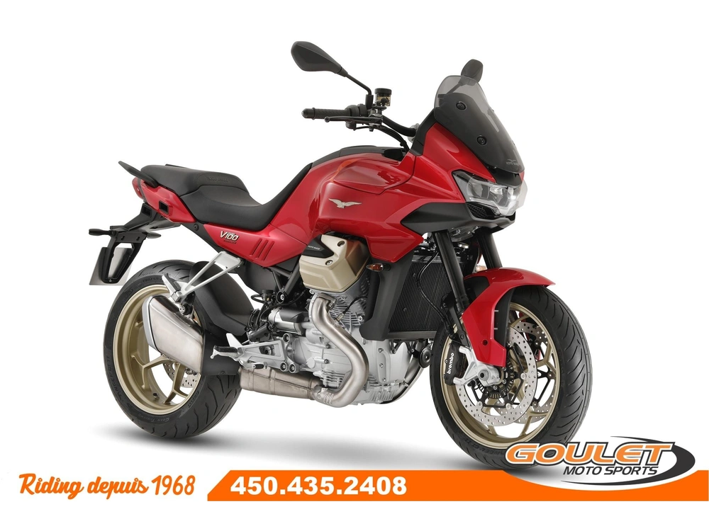 Moto Guzzi V100 Mandello Rosso Magma 2023 alt