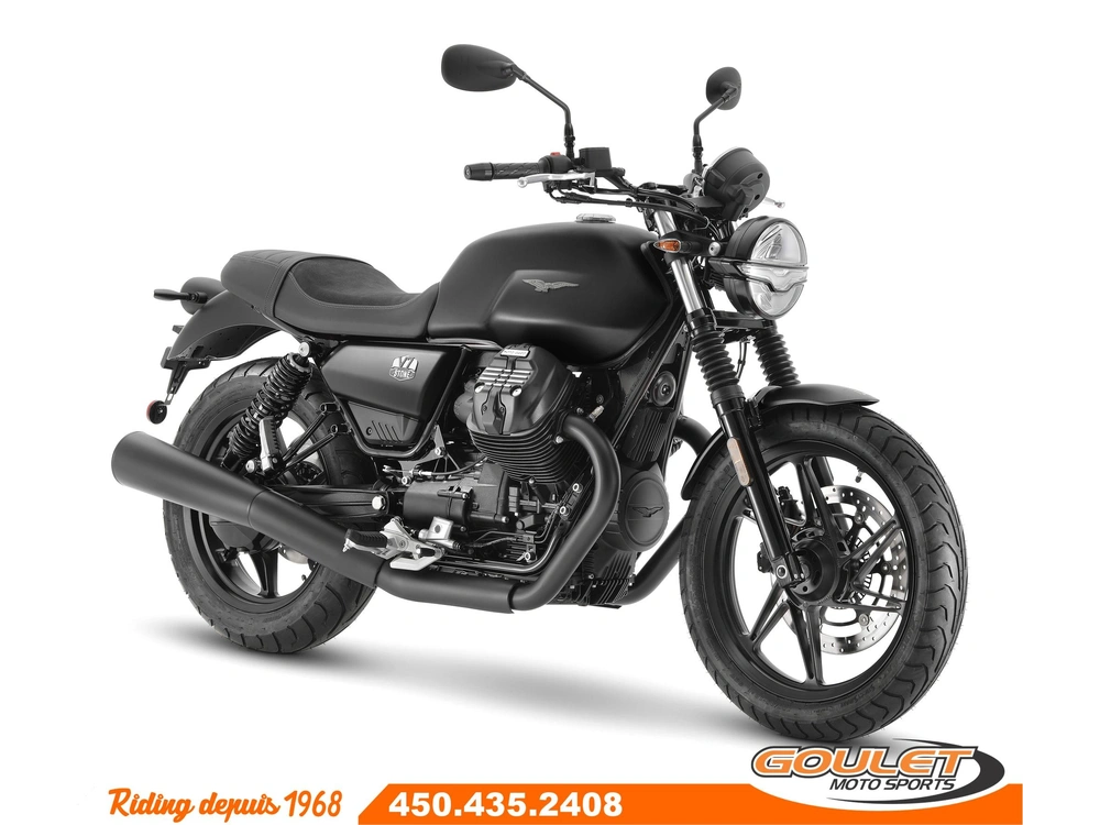 Moto Guzzi V7 Stone Nero Ruvido 2023 alt