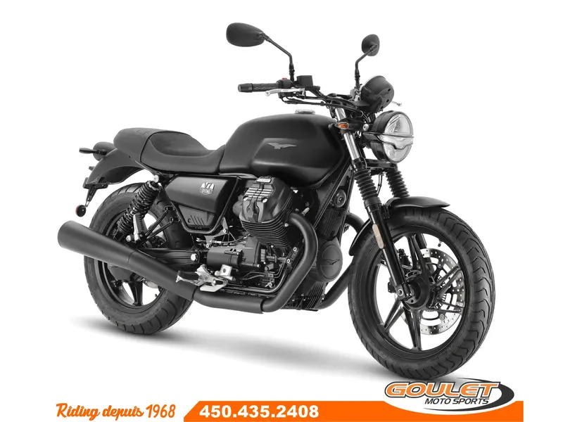 2023 Moto Guzzi V7 STONE NERO RUVIDO