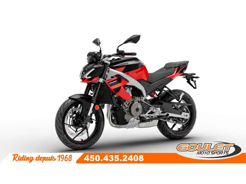2025 Aprilia TUONO 457 PIRANHA RED