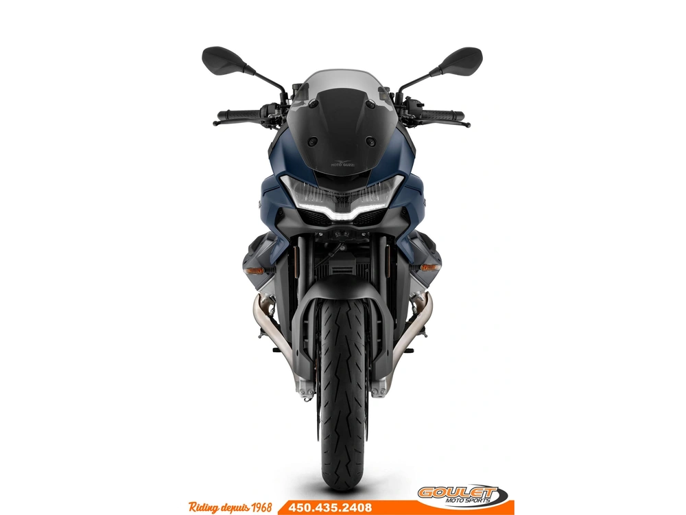 Moto Guzzi V100 Mandello Blu Oceano 2025 alt