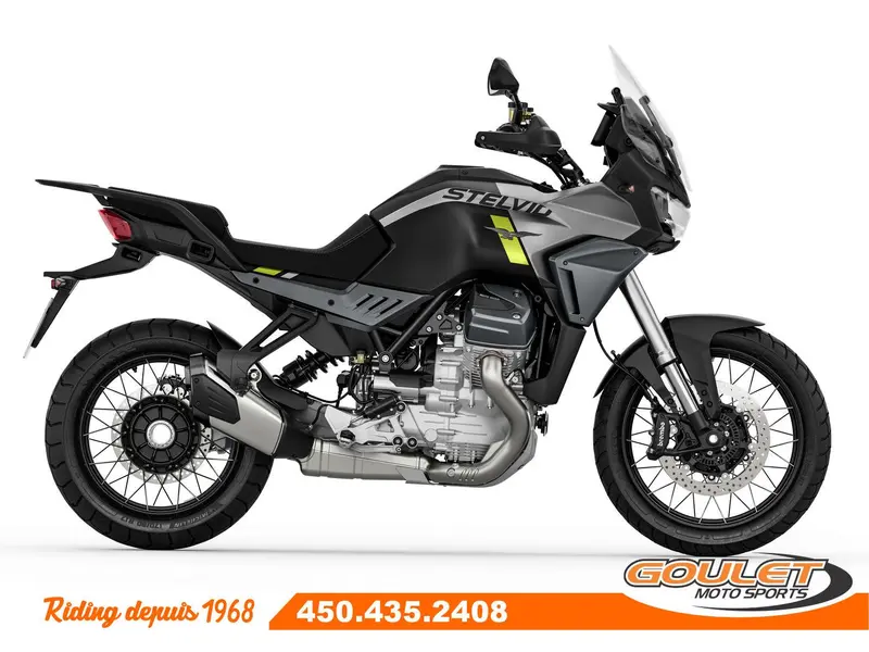 2024 Moto Guzzi STELVIO NERO VULCANO