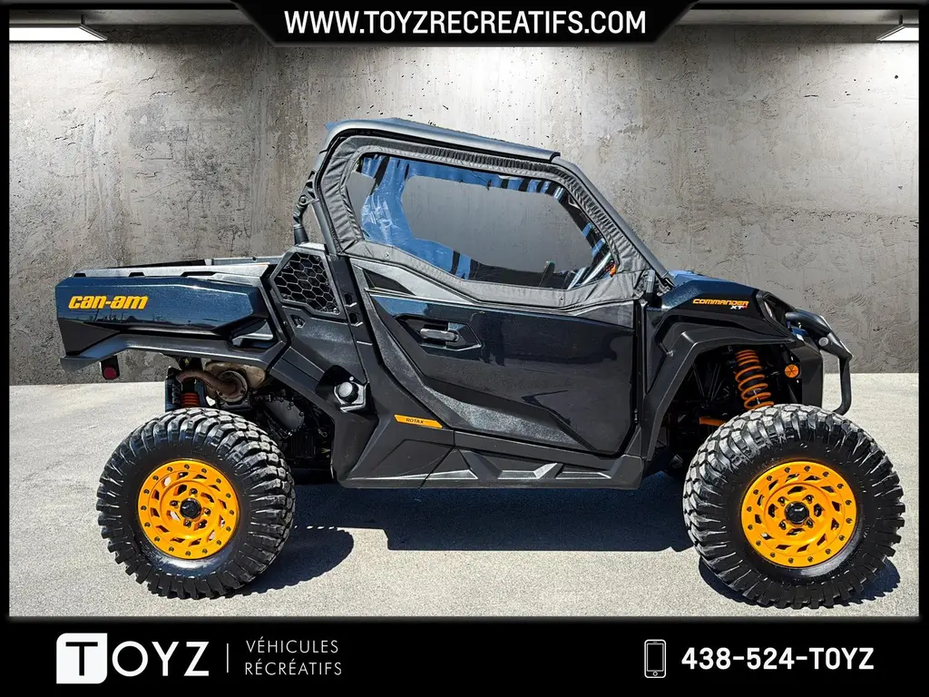 2021 Can-Am COMMANDER XTP 1000R CABINE FERMÉ + CHAUFFAGE