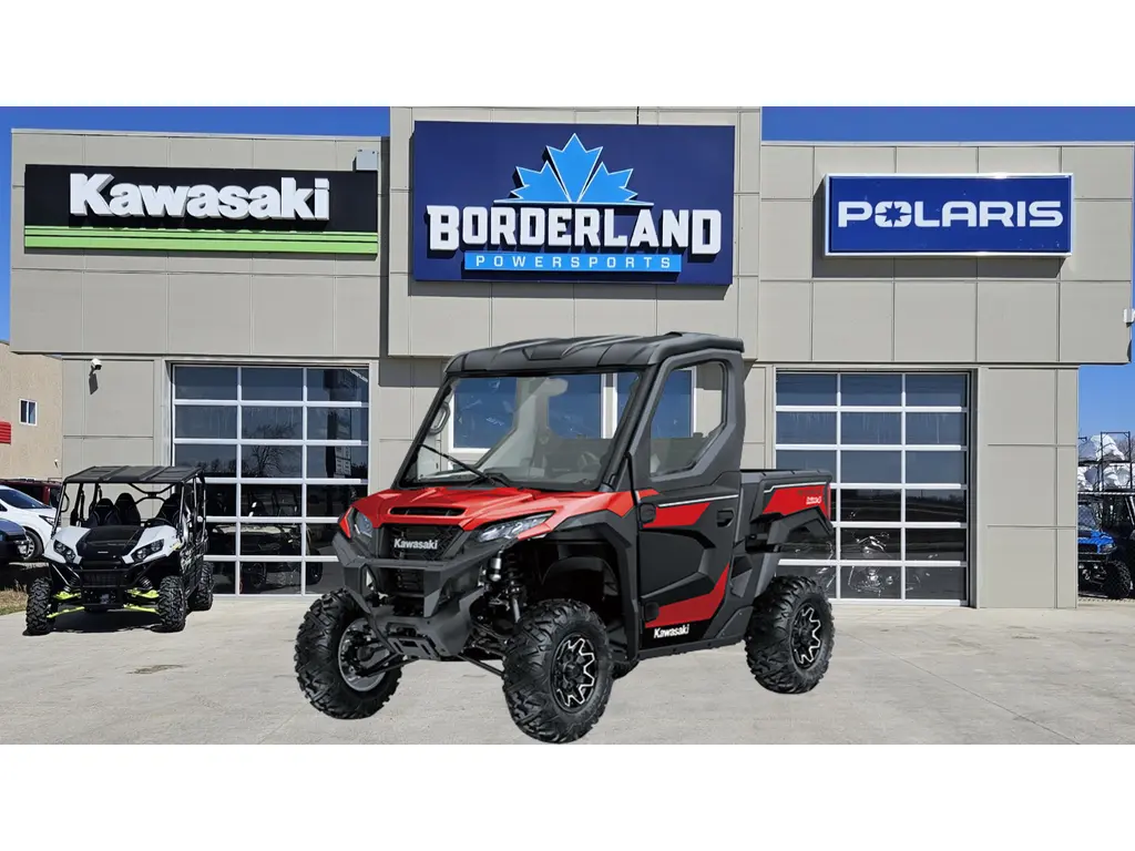 2024 Kawasaki RIDGE® HVAC - Candy Persimmon Red 