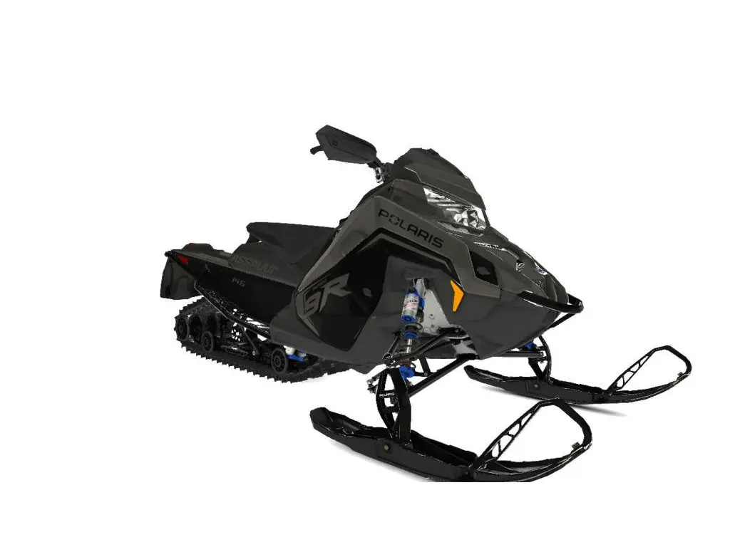 2025 Polaris Patriot 9R Switchback Assault 146 Shadow Gray / Gloss Black 