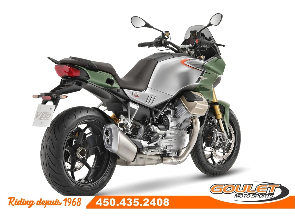 Moto Guzzi V100 Mandello S Verde 2024 alt
