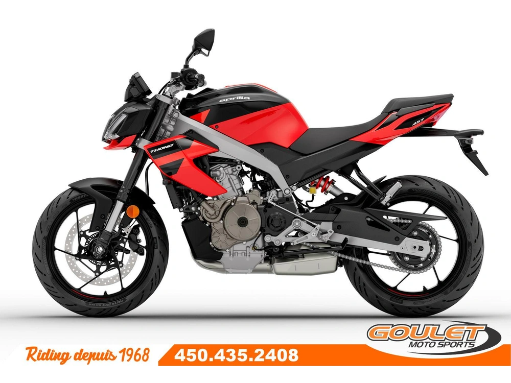 2026 Aprilia Tuono 457 Piranha Red alt