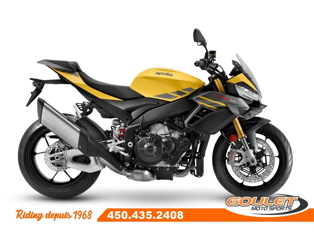 2026 Aprilia Tuono V4 1100 Scorpion Yellow alt