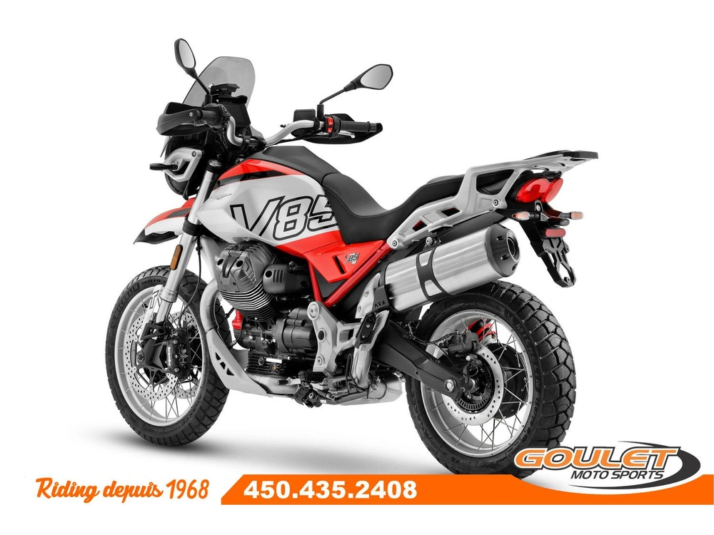 2025 Moto Guzzi V85 Tt Rosso Fuji alt