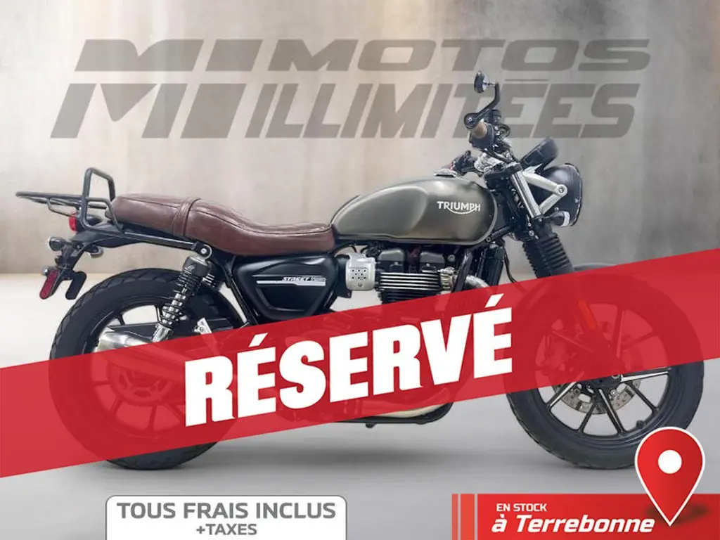 2019 Triumph STREET TWIN 900 ABS