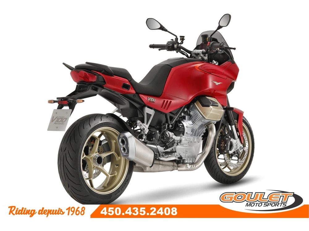 Moto Guzzi V100 Mandello Rosso Magma 2023 alt