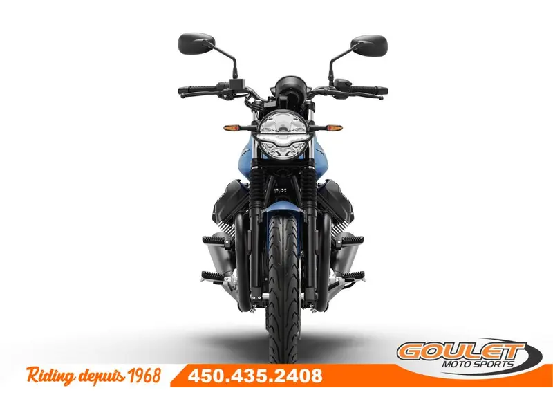 2025 Moto Guzzi V7 STONE BLU FONDO