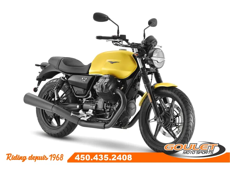 2023 Moto Guzzi V7 STONE GIALLO METALLICO