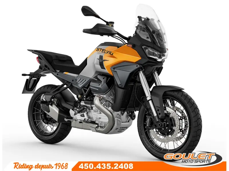 2024 Moto Guzzi STELVIO GIALLO SAVANA