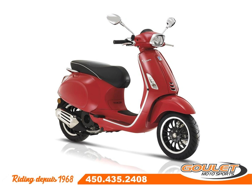 Vespa Primavera 50 ** Prix Liquidation ** Rosso 2022 alt
