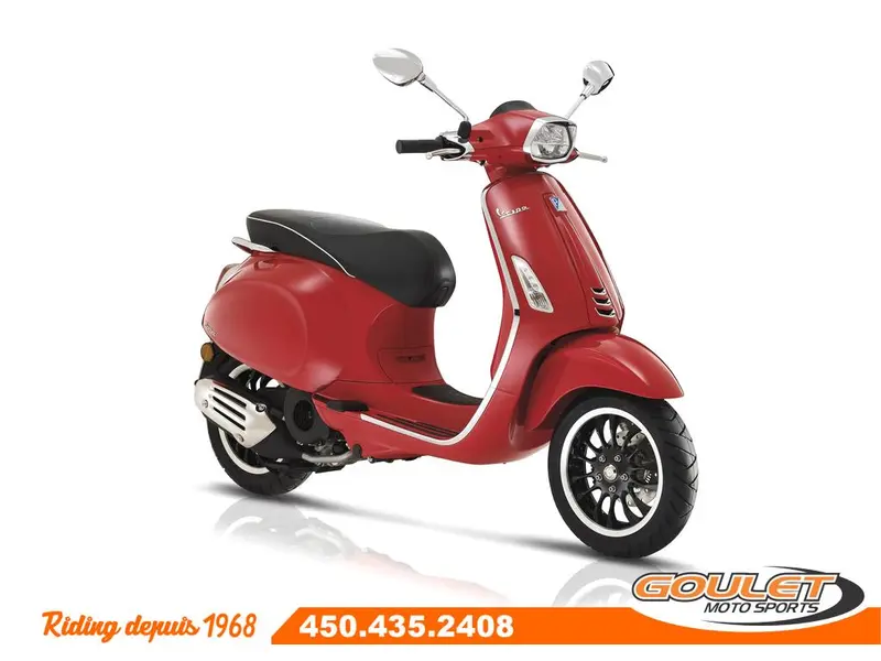 2022 Vespa Primavera 50 ** PRIX LIQUIDATION ** ROSSO