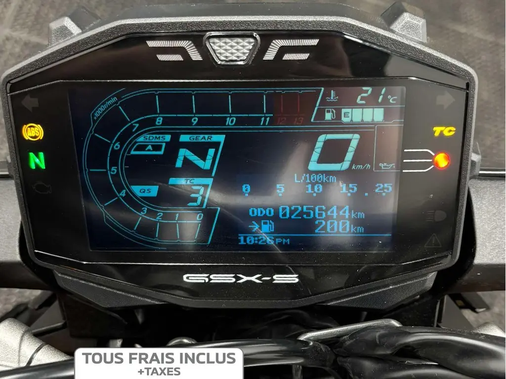 2022 Suzuki GSX-S1000
