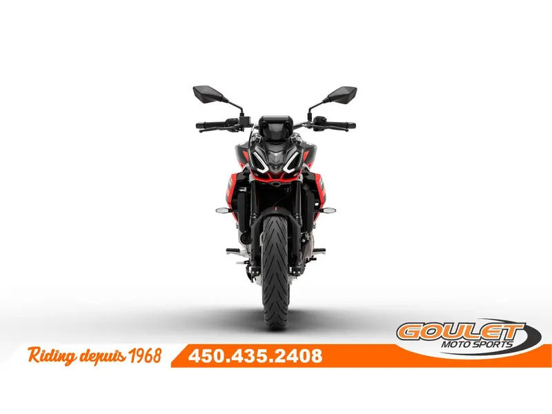 2025 Aprilia TUONO 457 PIRANHA RED