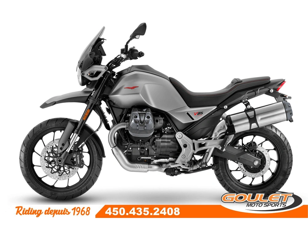 Moto Guzzi V85 Tt Strada Grigio Brera 2025 alt