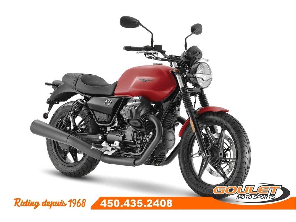 Moto Guzzi V7 Stone Rosso Rovente 2023 alt
