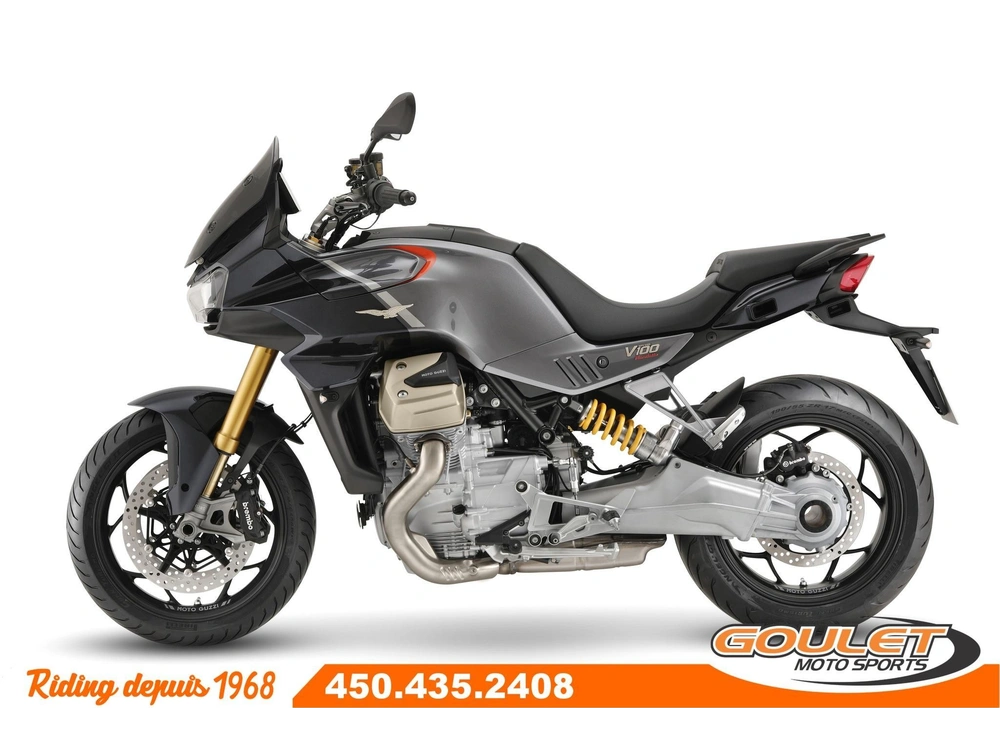 Moto Guzzi V100 Mandello S Grigio Avanguardia 2024 alt