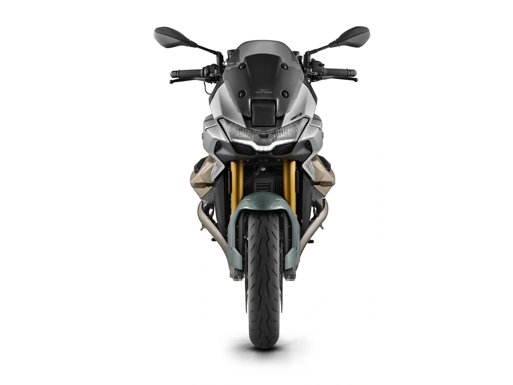 Moto Guzzi V100 Mandello S Pff Verde Ghiaccio 2025 alt