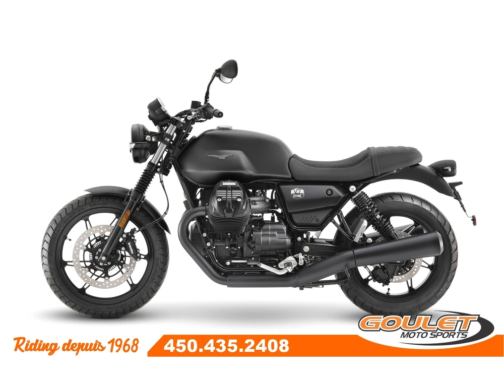 Moto Guzzi V7 Stone Nero Ruvido 2023 alt