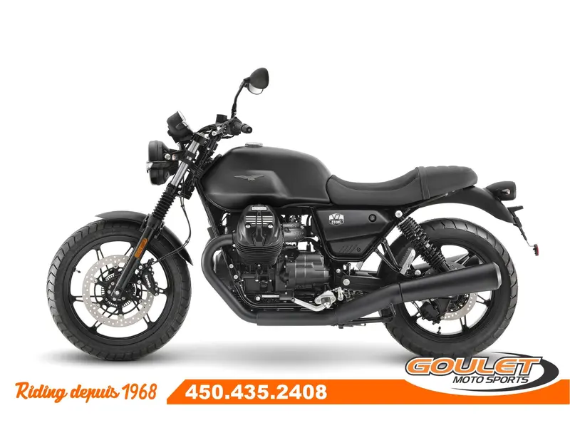 2023 Moto Guzzi V7 STONE NERO RUVIDO
