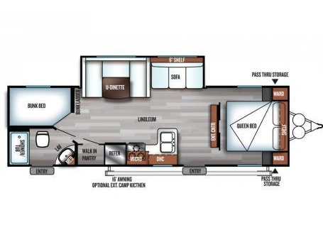 2017 Salem By Forest River Cruise Lite 263bhxl alt