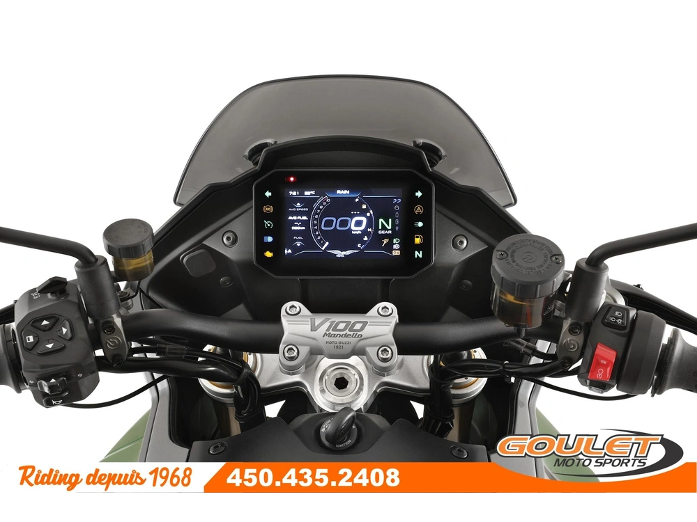 Moto Guzzi V100 Mandello Rosso Magma 2023 alt