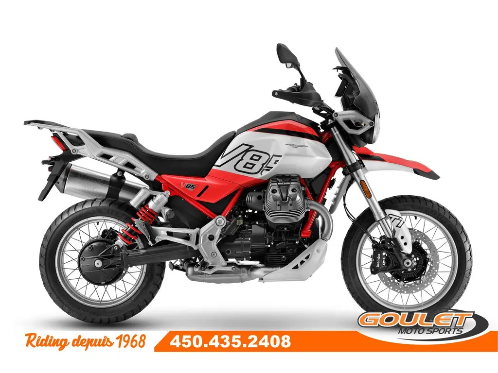 2025 Moto Guzzi V85 TT ROSSO FUJI