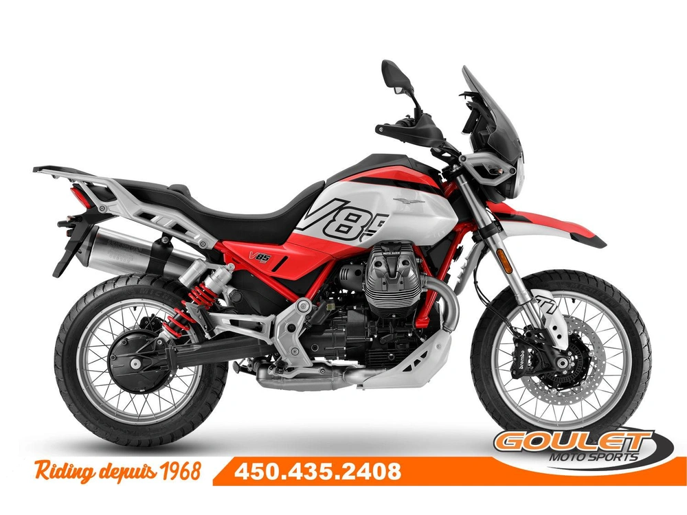 2025 Moto Guzzi V85 Tt Rosso Fuji alt