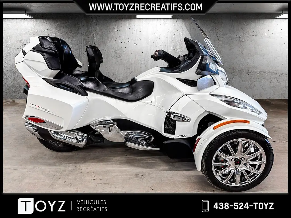 2015 Can-Am SPYDER RT LIMITED SE6 BAS MILLAGE !!