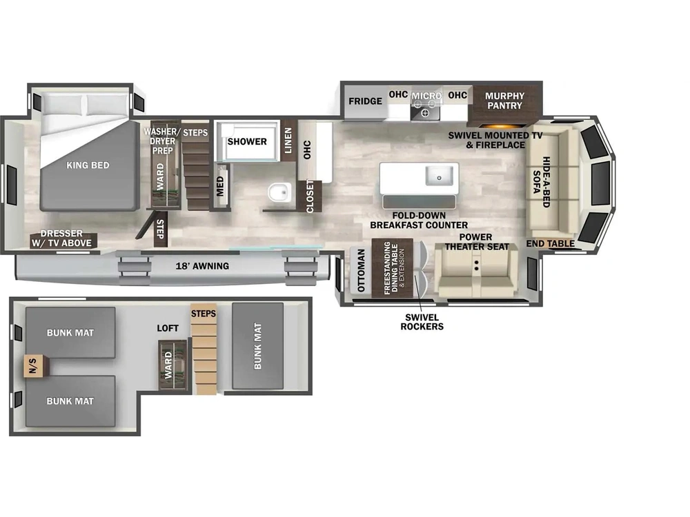 2024 Cedar Creek By Forest River 2024 Cedar Creek Cottage 40cdl alt