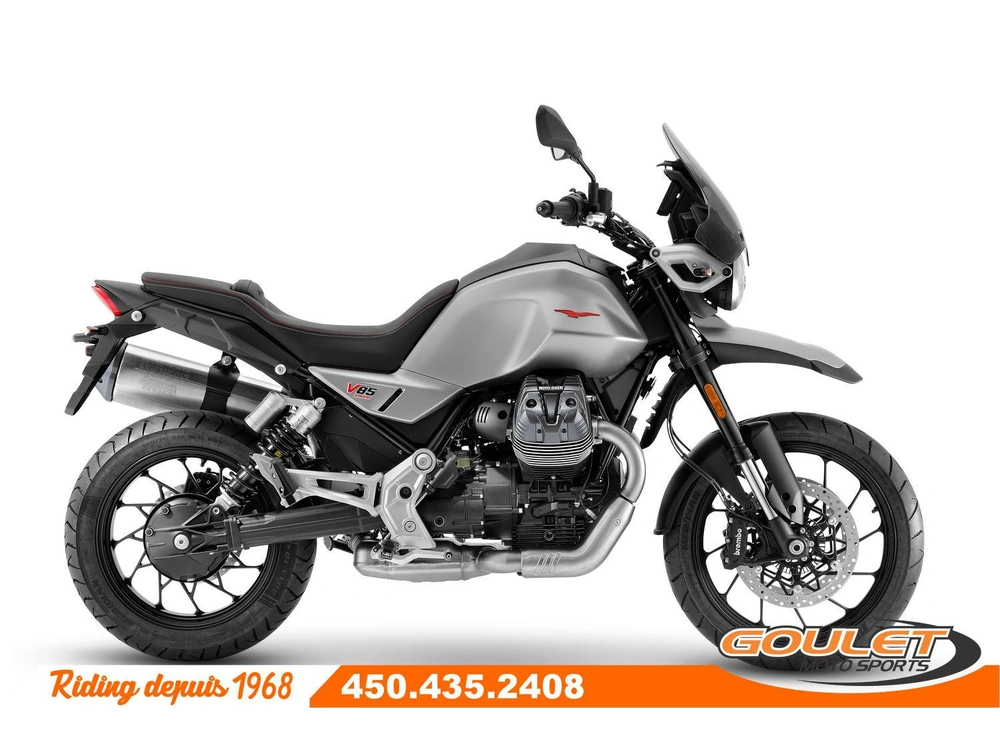 Moto Guzzi V85 Tt Strada Grigio Brera 2025 alt